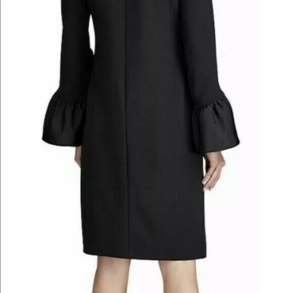 Lauren Ralph Lauren Dress Ruffle Cuff Bell Sleeve - Picture 3 of 5